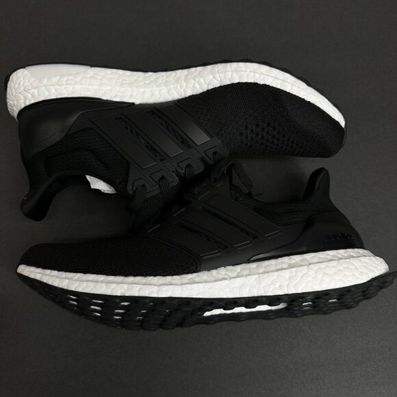 Adidas UltraBoost 1.0 Black & White Running Sneakers Men\'s Sizes HQ4201 main image 5